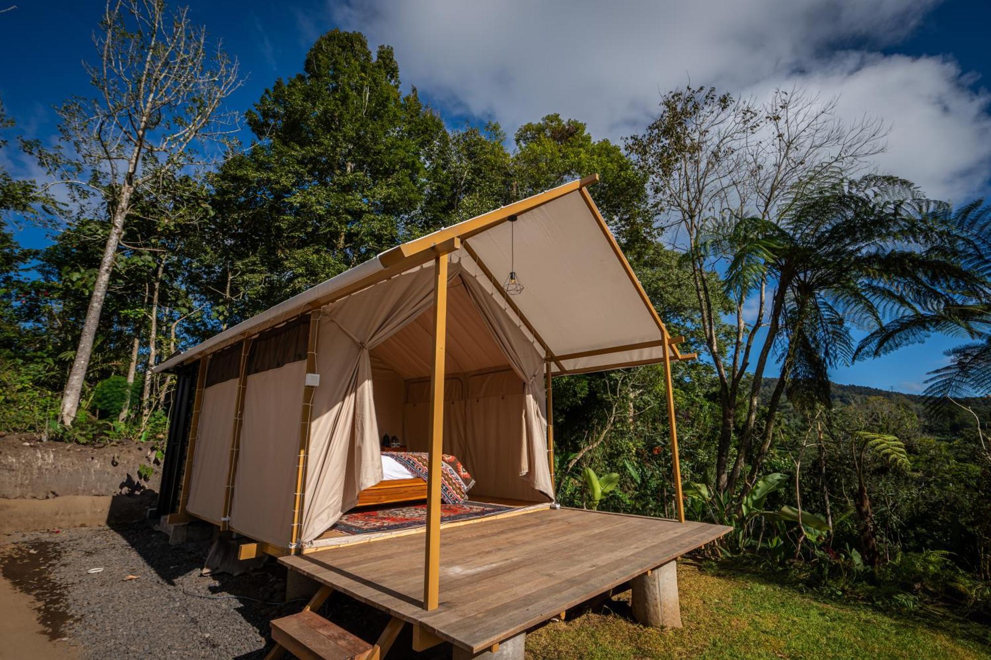 Green Lava Lake View Glamping Bedugul ภายนอก รูปภาพ