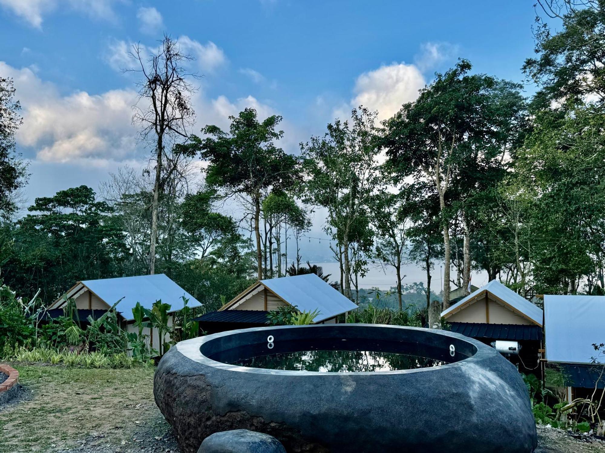 Green Lava Lake View Glamping Bedugul ภายนอก รูปภาพ